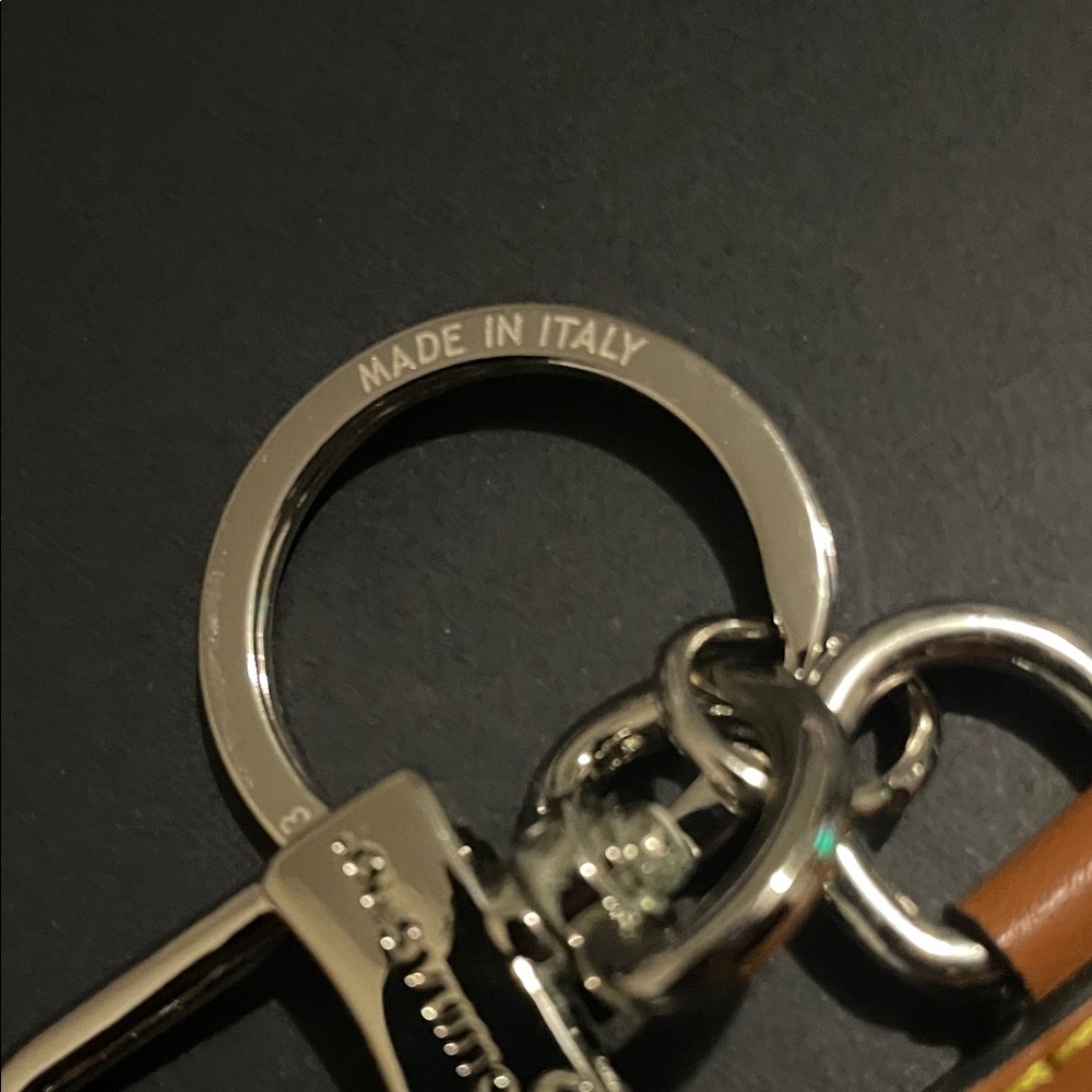 Louis Vuitton Tan Monogram Chocolate Bar Keychain - Picture 3 of 4